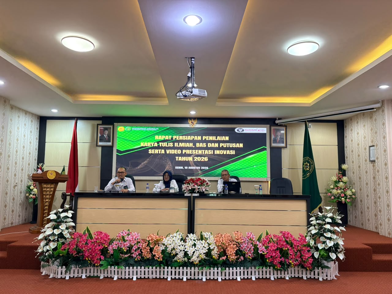 Pengadilan Tinggi Selanggarakan Rapat Persiapan Penilaian Karya Tulis Ilmiah, BAS dan Putusan serta Video Presentasi Inovasi Tahun 2026