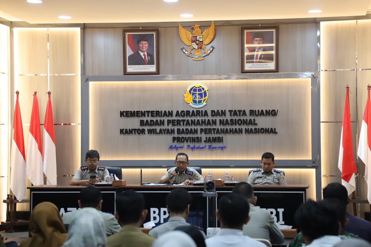 Operator BMN PTA Jambi Ikuti Sosialisasi Inventarisasi Aset Tanah Instansi Pemerintah melalui Aplikasi Sentuh Tanahku