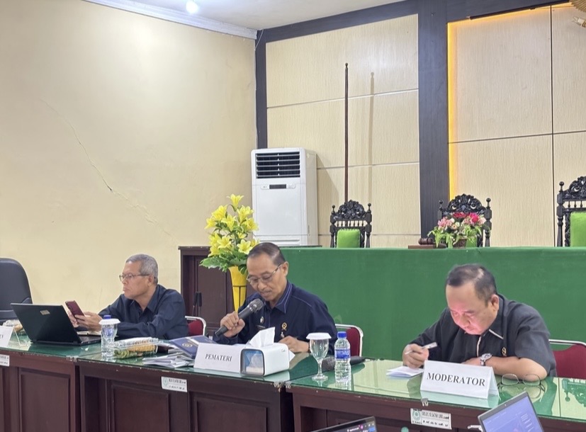 PTA Jambi Gelar Diskusi Hukum tentang Permohonan Pengampuan dan Pembinaan Percepatan Penyelesaian Perkara Banding