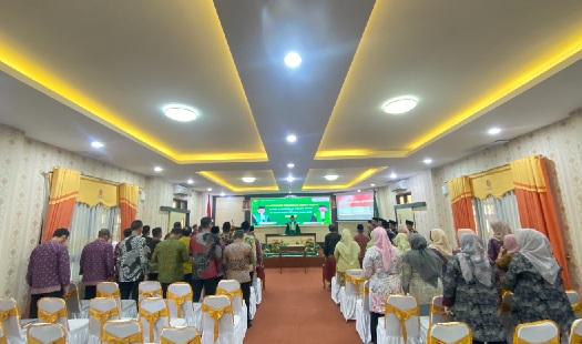 PTA Jambi Laksanakan Pelantikan dan Pengambilan Sumpah Jabatan Ketua PA Jambi