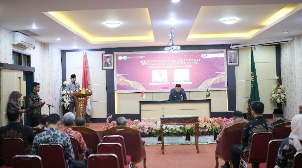 PTA Jambi Selenggarakan Acara Pengambilan Sumpah Pegawai Negeri Sipil 